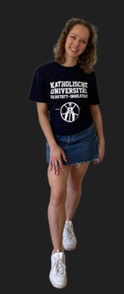 KU-shirt College Schriftzug mit Siegel 